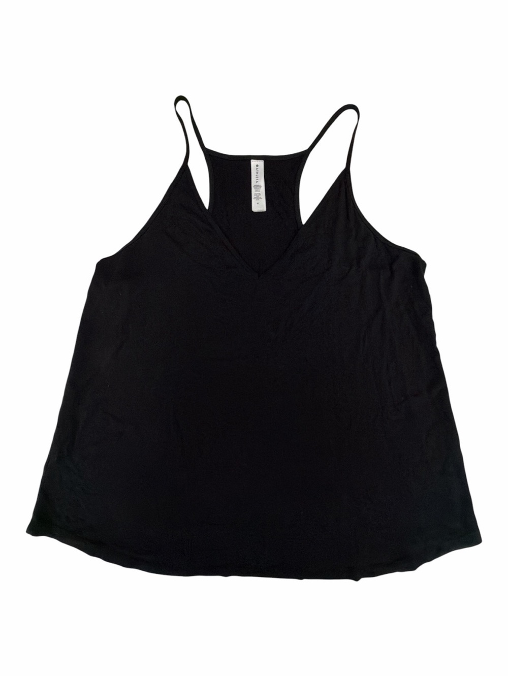 Athleta Nighttime Bliss V-Neck Sleep Camisole Black Medium